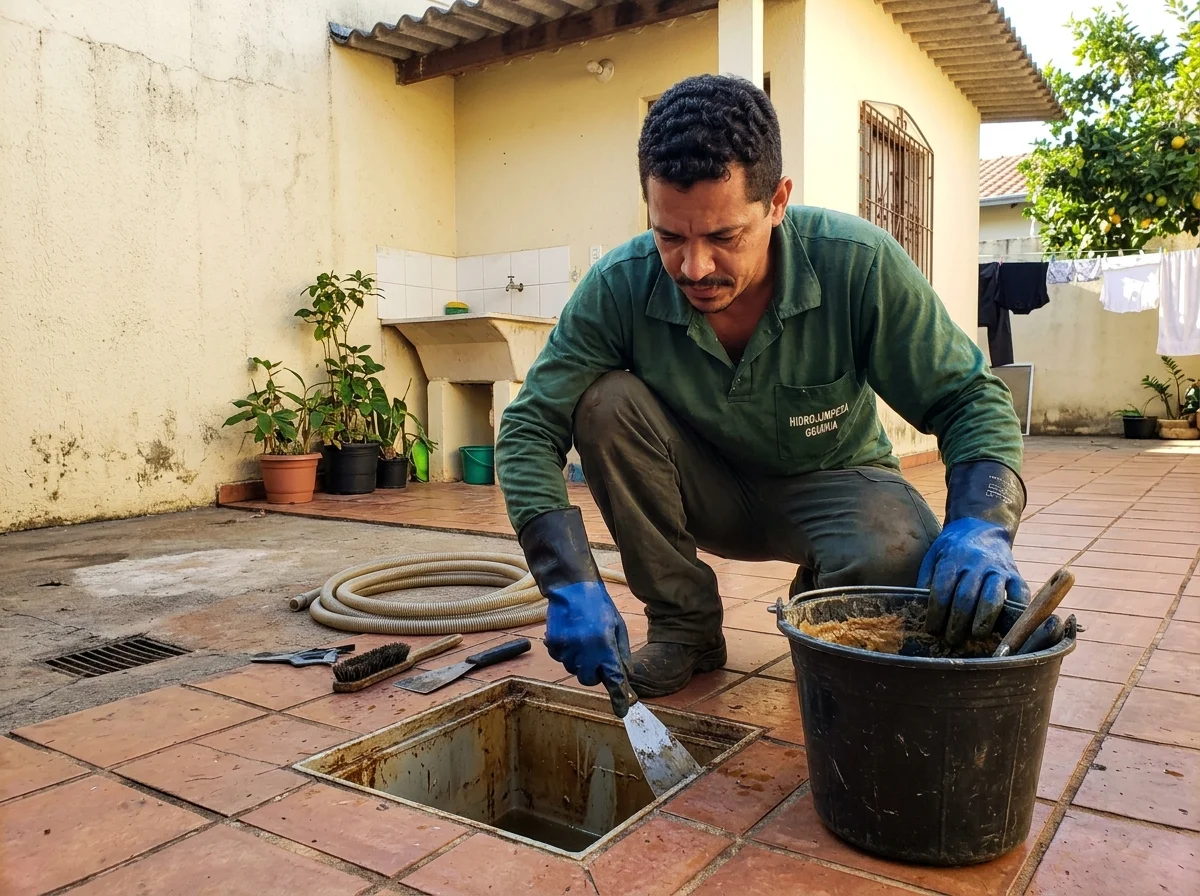 Limpeza de Caixa de Gordura em Goiânia