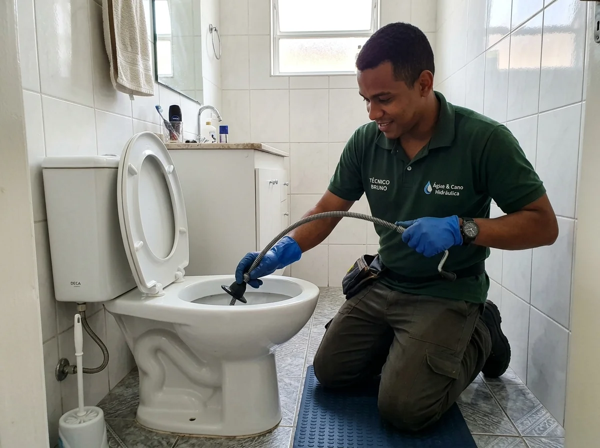 Desentupimento de Vaso Sanitário em Goiânia